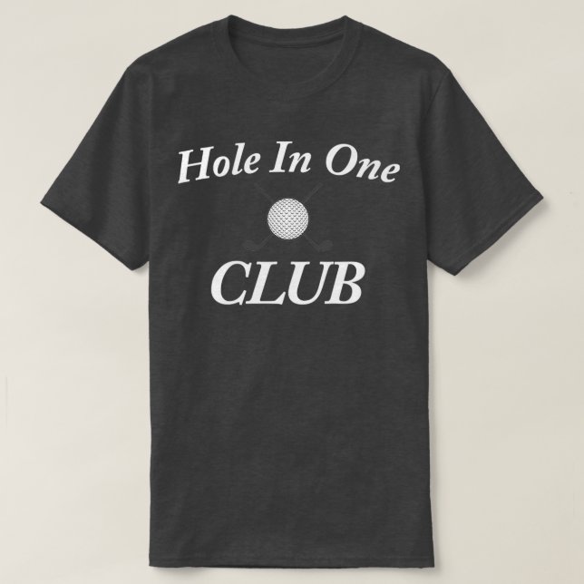 Camiseta Golf Life Burla Em Um Golfe Do Clube (Frente do Design)