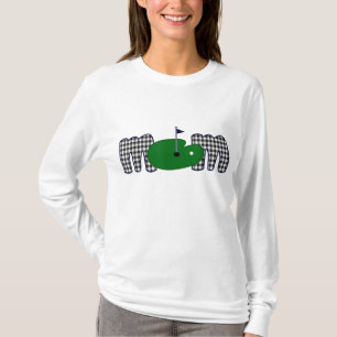 Camiseta Golf Mãe Vida Família Aniversário Matando Mãe Mãe