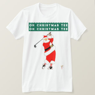Camiseta Golf Natal Holiday Humor