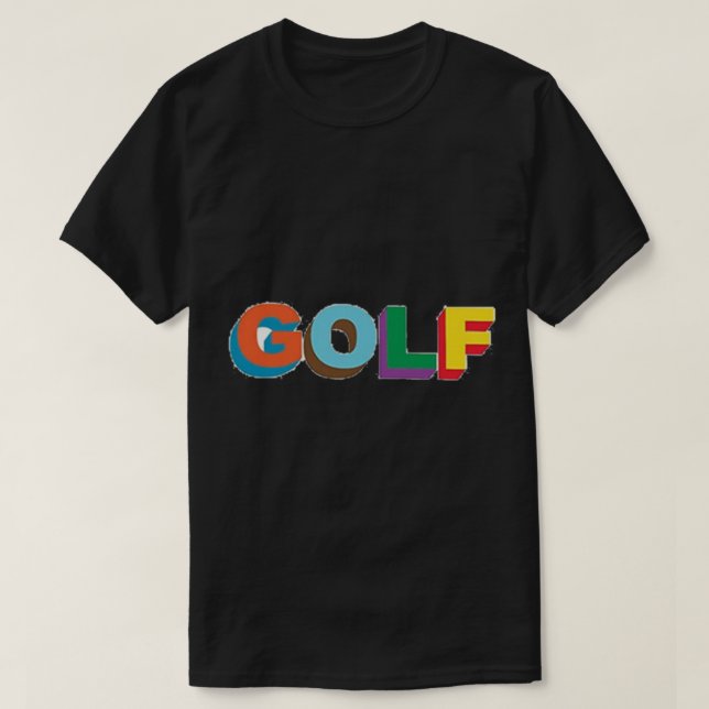 Camiseta GOLF oficial de Tyler, o criador Merch Classic (Frente do Design)
