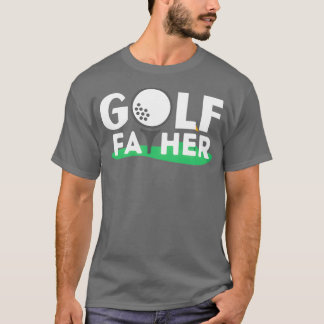Camiseta Golf Padre A sA para amante de golfe para pai