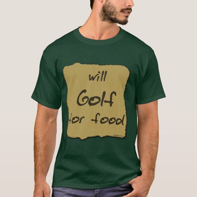 Camiseta Golf para a comida (Frente)