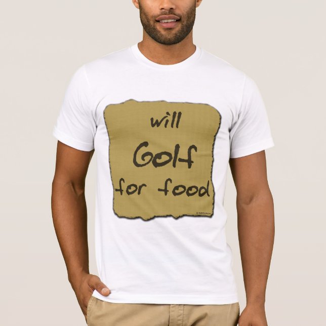 Camiseta Golf para a comida (Frente)