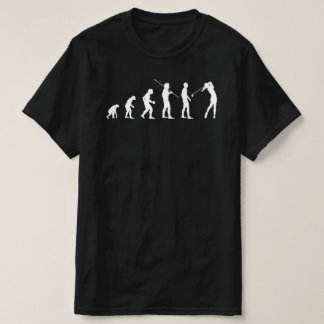 Camiseta Golf Player Evolution Engraçado Golfer Meme Bv