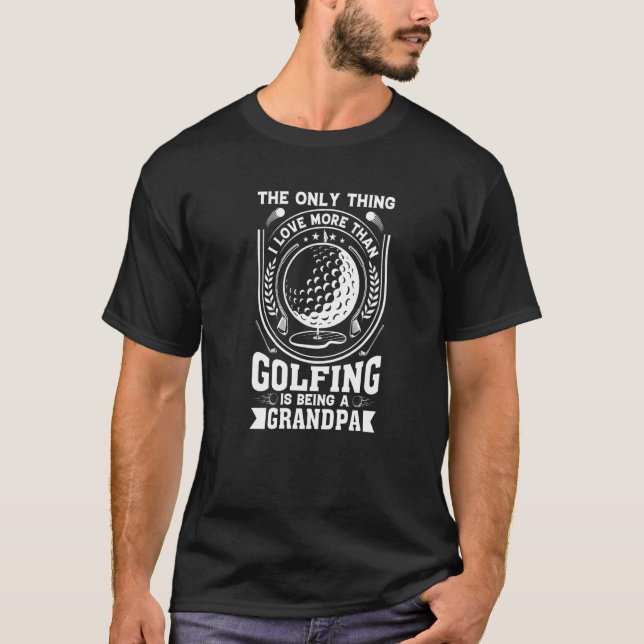 Camiseta Golf Player For Golfing Grandpa Golfer (Frente)