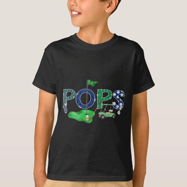 Camiseta Golf Pops Hole One 1ª Arte (Frente)