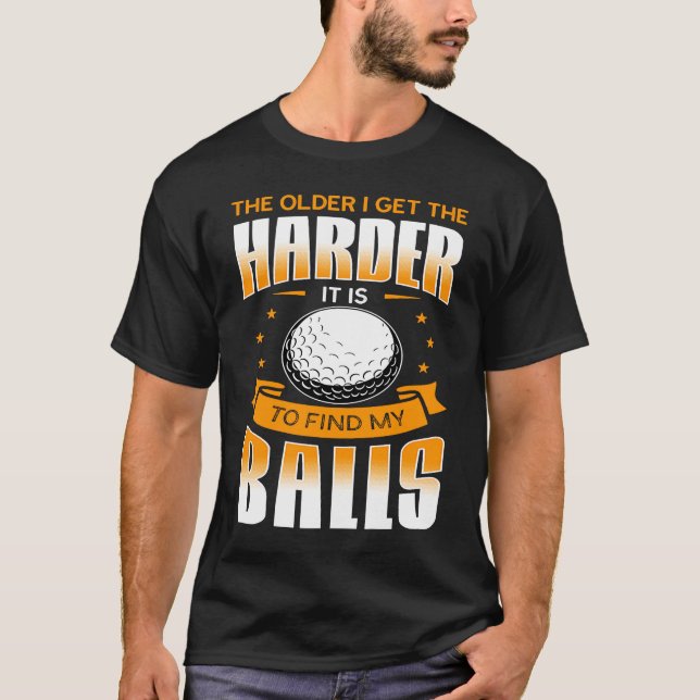 Camiseta Golf Putter Bogey Golfer Golfing Birdie Eagle Par  (Frente)
