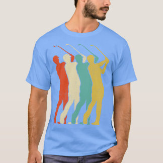 Camiseta Golf Retro para Homens Meninas Esporte Lover G
