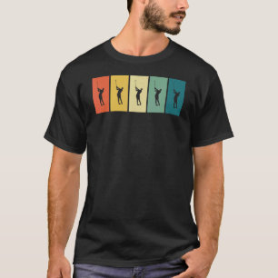 Camiseta Golf Retro Sunset Golf Player