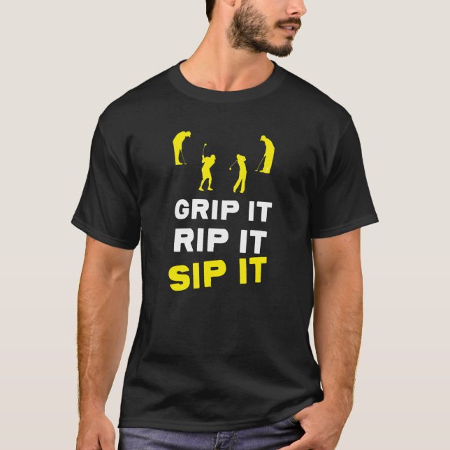 Camiseta Golf Segure-O Escava-O (Frente)