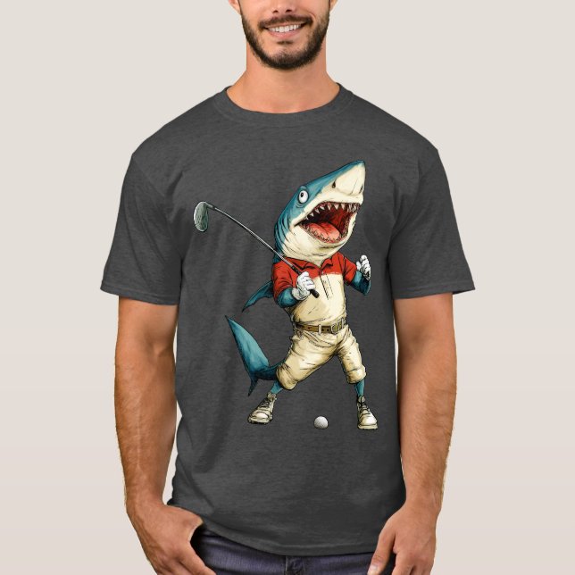Camiseta Golf Shark T-Shirt (Frente)
