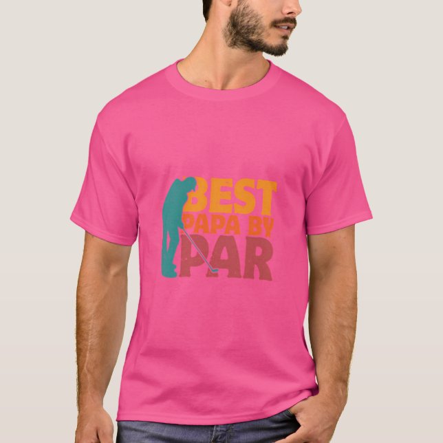 Camiseta Golf Sports Golfer Coach Funny Golfing Papa Golf P (Frente)