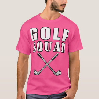 Camiseta Golf Squad Golf Player Golf Clusters Engraçado
