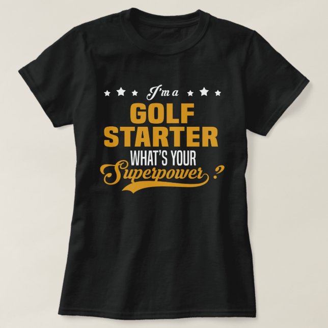 Camiseta Golf Starter (Frente do Design)