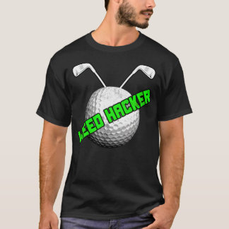 Camiseta Golf Weed Game do Hacker Golfe Golfe Golfer badmin