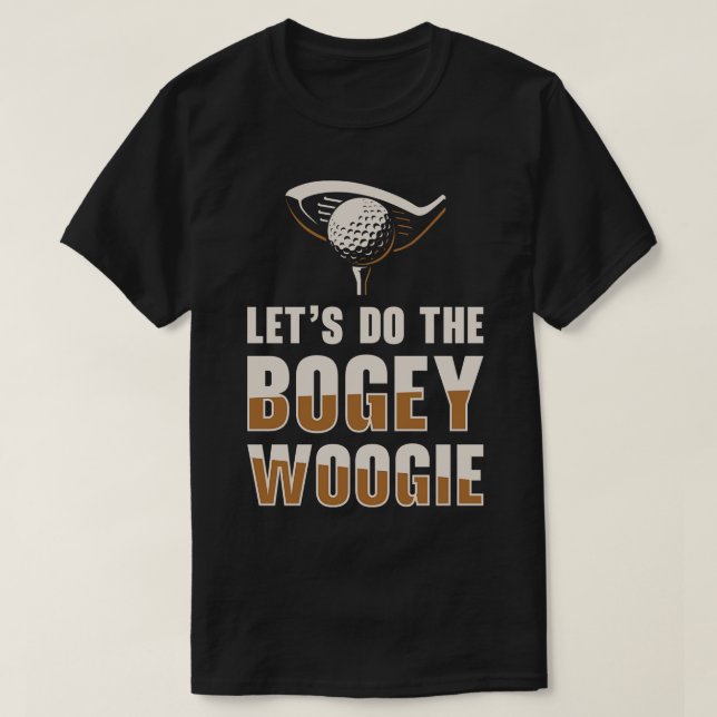 Camiseta Golfe 10 Golfe do Curso de Golfe (Frente do Design)