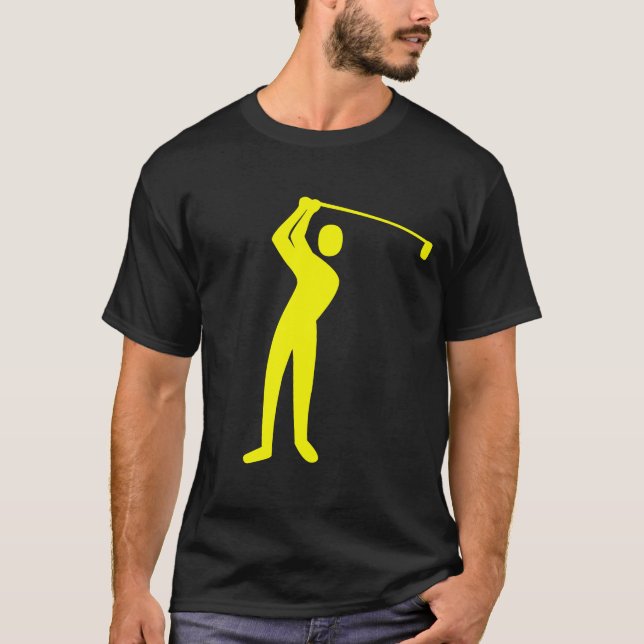 Camiseta Golfe - Amarelo (Frente)
