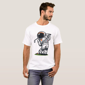 Camiseta Golfe Astronauta