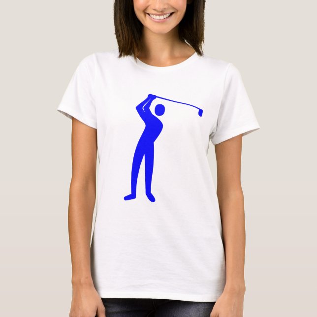 Camiseta Golfe - Azul (Frente)
