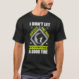 Camiseta Golfe Birdies E Pars
