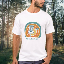 Camiseta Golfe Colorido de Disco Retroativo
