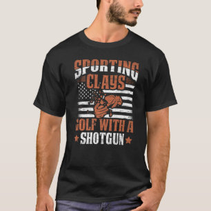 Camiseta Golfe com espingardas - Atiradores desportivos e P