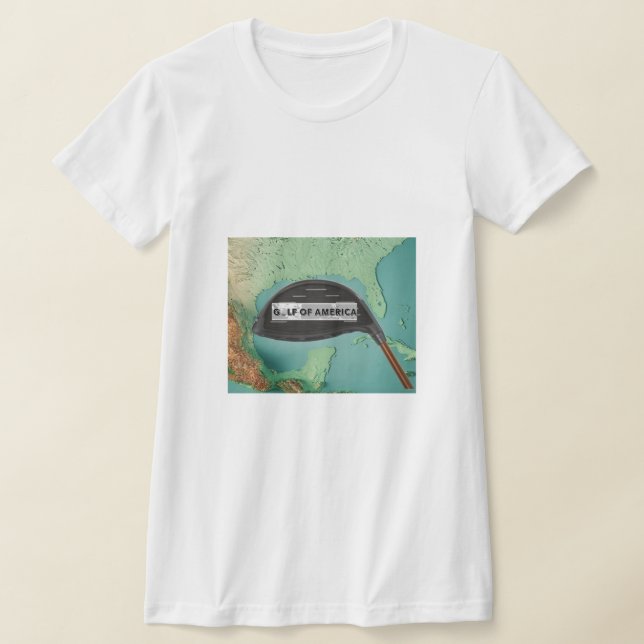 Camiseta Golfe com patriatismo (Postura )