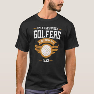 Camiseta Golfe de 1932, 90, Aniversário, 90 anos
