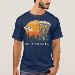 Camiseta Golfe de Bebendo de golfe em discos de cerveja gel