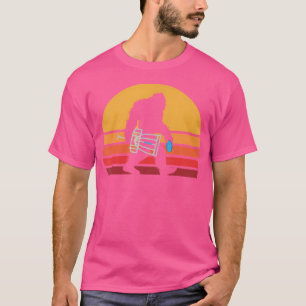 Camiseta Golfe de Disco Bigfoot Oitenta Discos Sasquatch Go