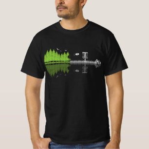 Camiseta Golfe De Disco De Violão Sunset, Perfeito Para O