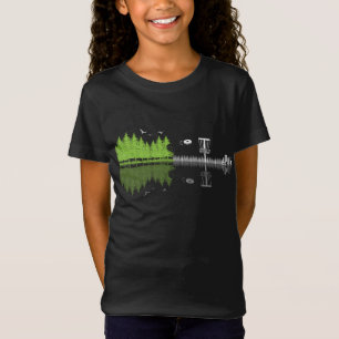 Camiseta Golfe De Disco De Violão Sunset, Perfeito Para O