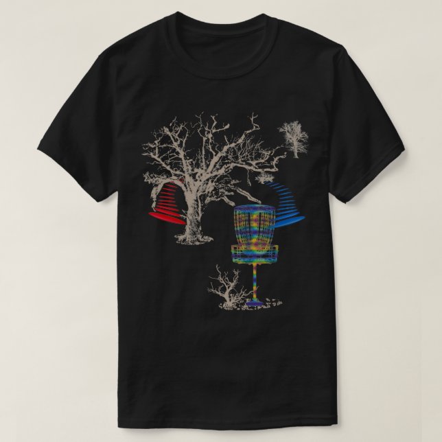 Camiseta Golfe De Disco Do Woods Frisbee Golf Classic TS (Frente do Design)
