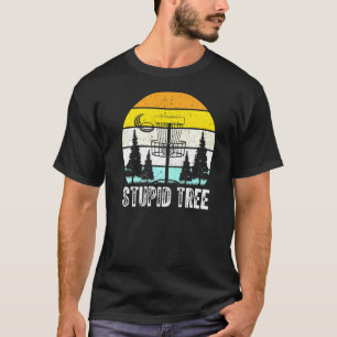 Camiseta Golfe de Disco em Árvore Estúpida
