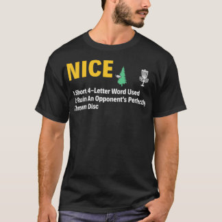 Camiseta Golfe De Disco Engraçado De Definição De Disco