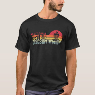 Camiseta Golfe De Disco Engraçado, Retro Sunset Sem Pequen