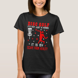 Camiseta Golfe de Disco Não É Apenas Um Hobby É Meu Refúgio