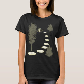 Camiseta Golfe de Disco para as Matas Golfe de Disco Aniver