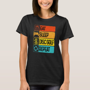 Camiseta Golfe De Disco Para Homens Jogadores De Golfe Golf