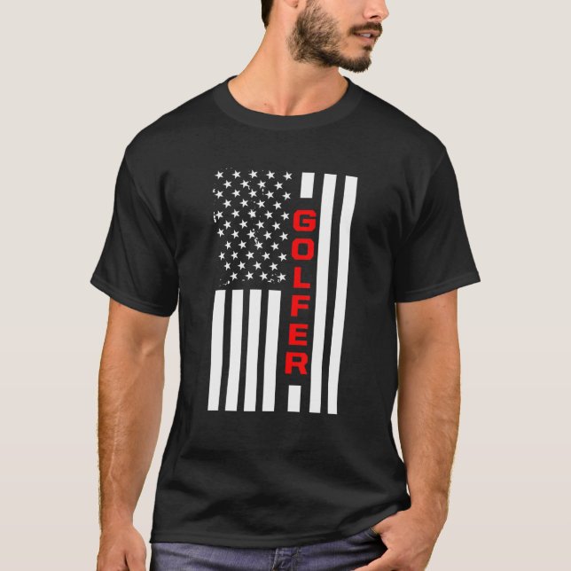 Camiseta Golfe de Golfe do Orgulho do Golfe 3 (Frente)
