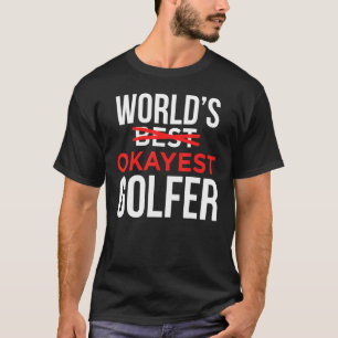 Camiseta Golfe de Golfe Mais Alto do Mundo