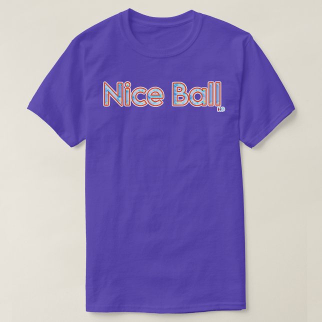Camiseta Golfe de Hipster Ball Nice (Frente do Design)