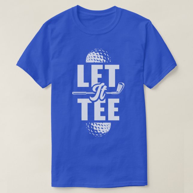 Camiseta Golfe do Curso de Golfe do Jogador de Golfe (Frente do Design)