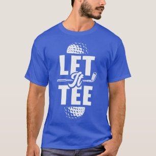 Camiseta Golfe do Curso de Golfe do Jogador de Golfe