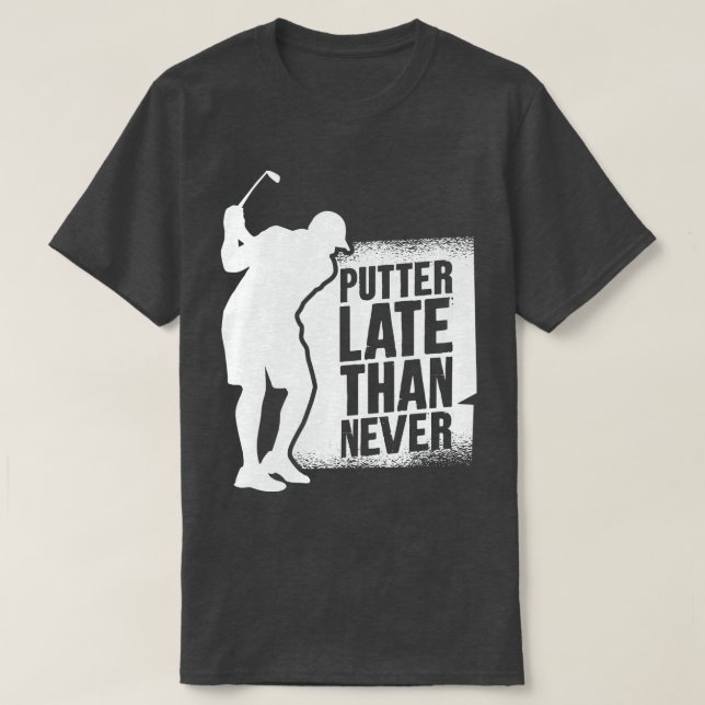 Camiseta Golfe do Curso de Golfe Golfe 4 (Frente do Design)