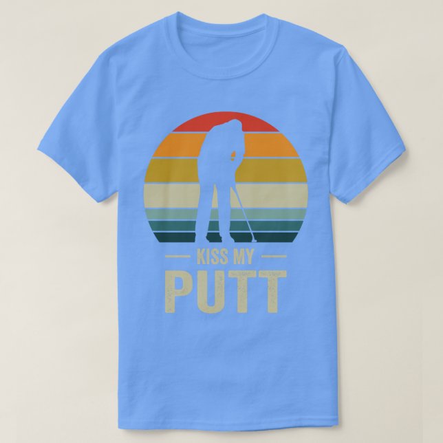 Camiseta Golfe do Curso de Golfe Golfe 8 (Frente do Design)