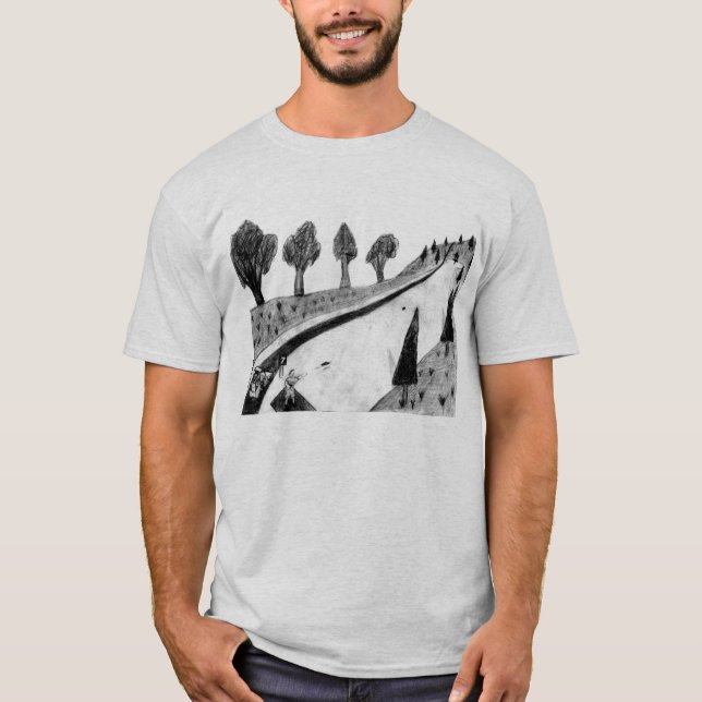 Camiseta golfe do disco (Frente)