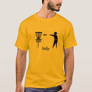 Camiseta Golfe do disco - arrume