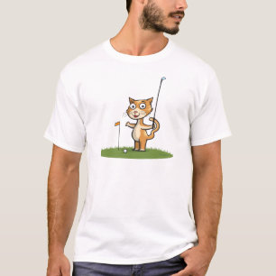 Camiseta Golfe do gato