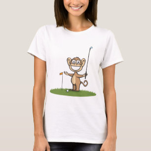 Camiseta Golfe do macaco